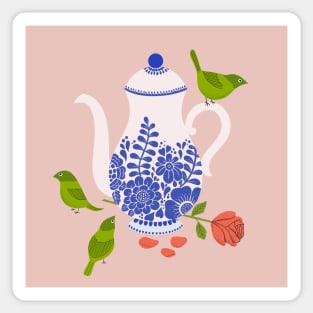 Tea Time Sticker